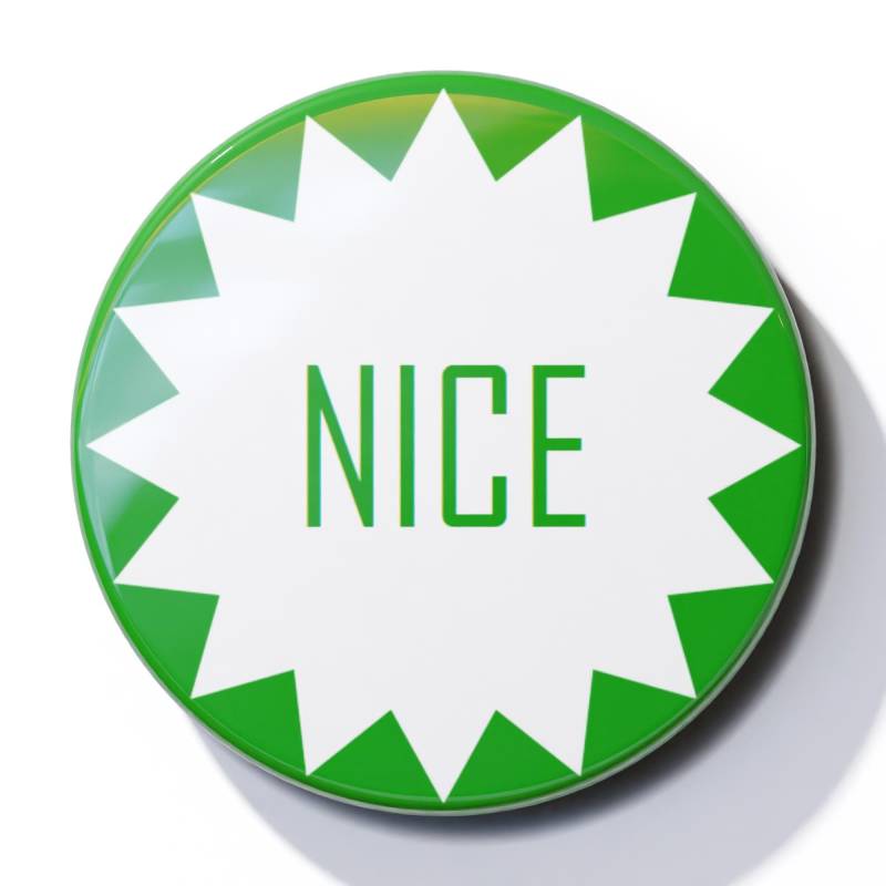 Weihnachten - Schön Anstecknadel von BigCheeseBadges