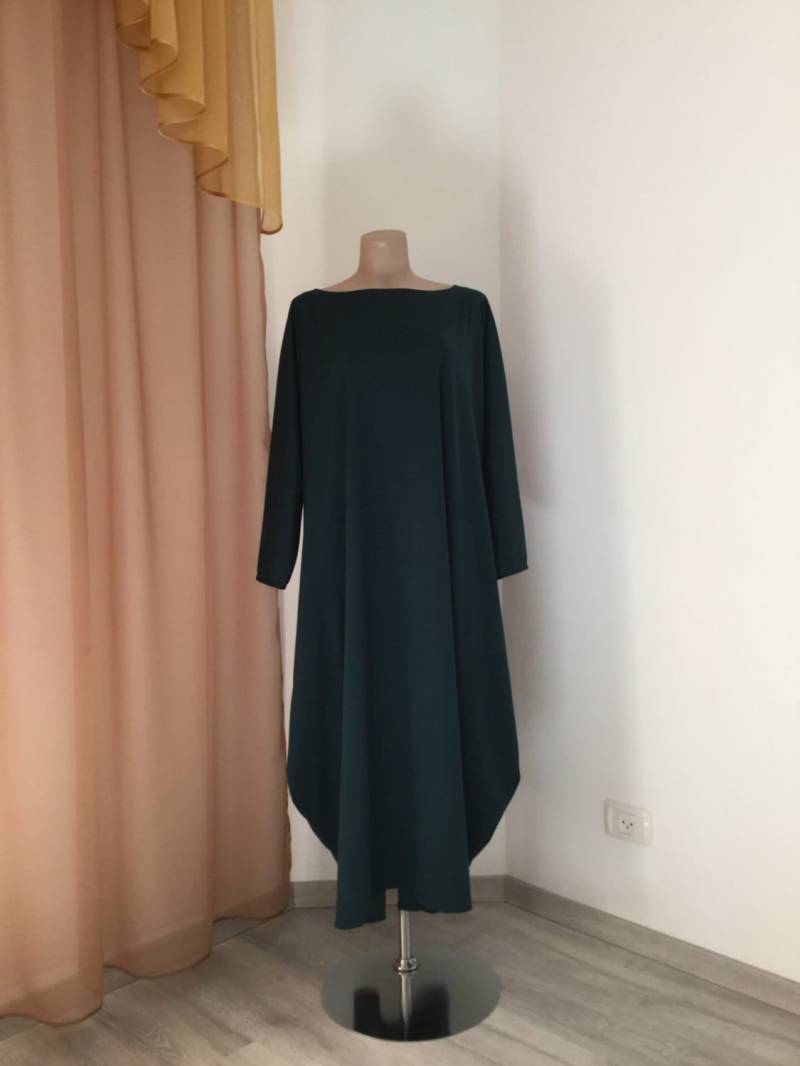 Langes Kleid, Plus Größe, Oversize 3 Xl-4Xl-5Xl, Boho, Lagenlook, Kleidung in Übergröße, Trendy Kleidung Übergröße Langes Kleid, Plus Größe, Oversize 3 Xl-4Xl-5Xl, Boho, Lagenlook, Kleidung in Übergröße, Trendy Kleidung Übergröße von BigClothesFashion