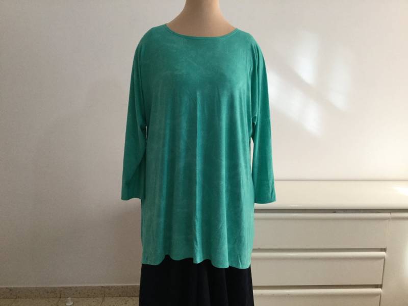 Oversize Plus Size Breite Tunika Top Größen 3xl-4xl-5xl Boho, Lagenlook, Kleidung Trendige Übergröße Oversize Plus Size Breite Tunika Top Größen 3xl-4xl-5xl Boho, Lagenlook, Kleidung Trendige Übergröße von BigClothesFashion