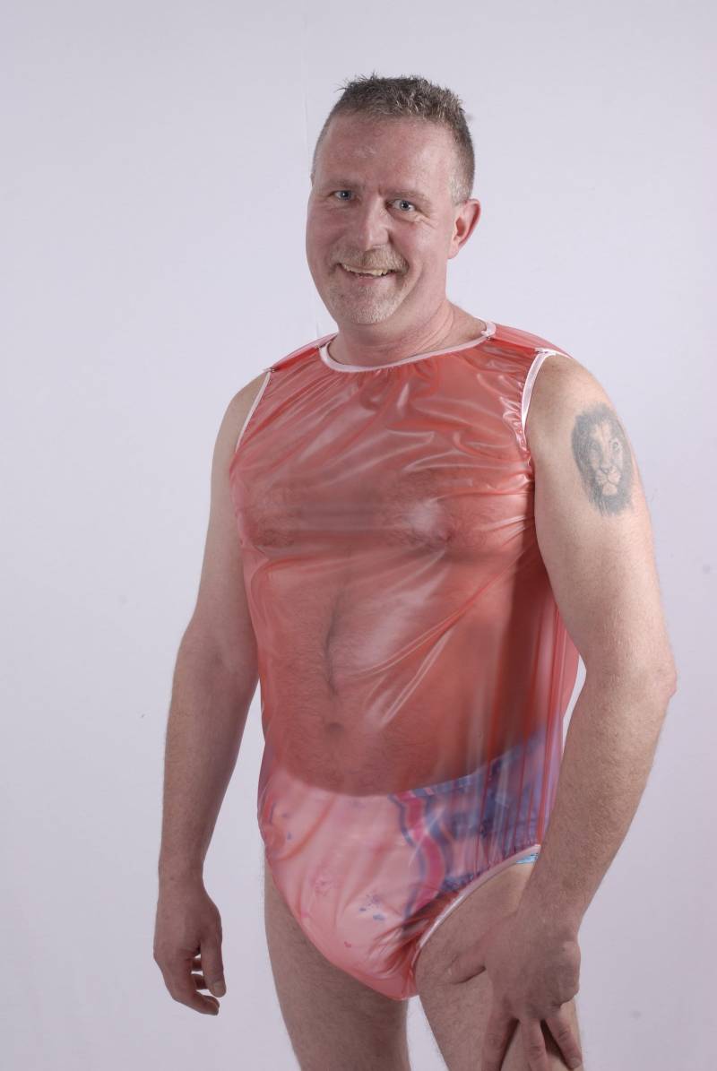 Abdl Schulterknöpfer Body Gerlinde Aus Pvc von BigKiddyfee