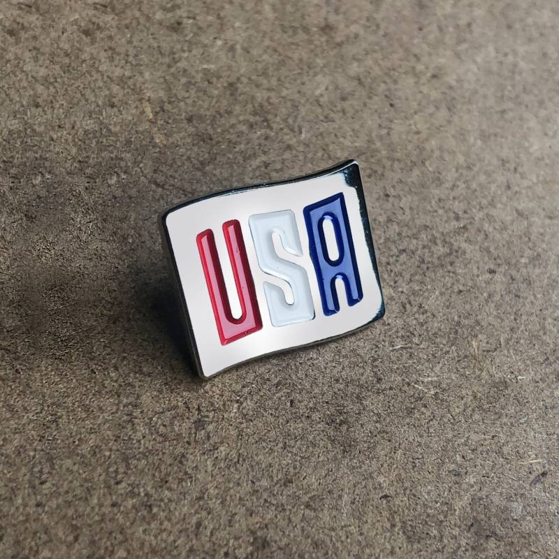 Usa Flagge Emaille Pin, Anstecknadel von BigLeaguePins