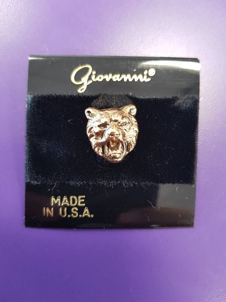 Vintage Delius Löwe Krawattennadel von BigLouAntiqueGems