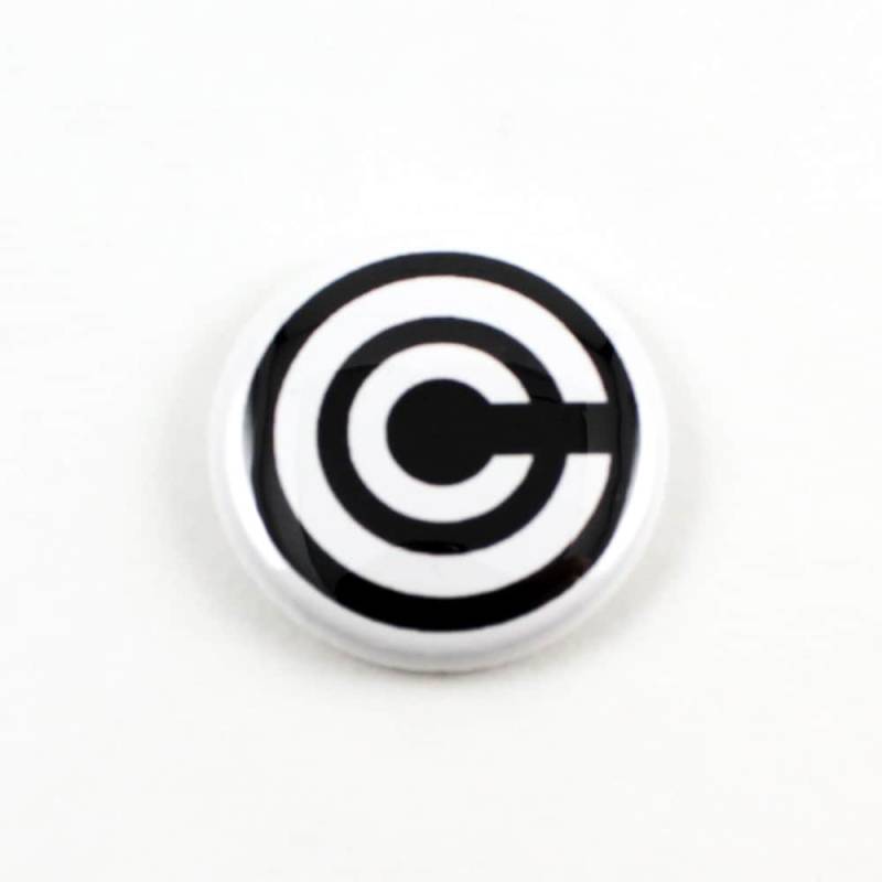 Drachenkugel Z | Capsule Corporation Logo 1 Zoll Button Manga Anime Dr. Kurze Dynocaps von BigMeanPunk