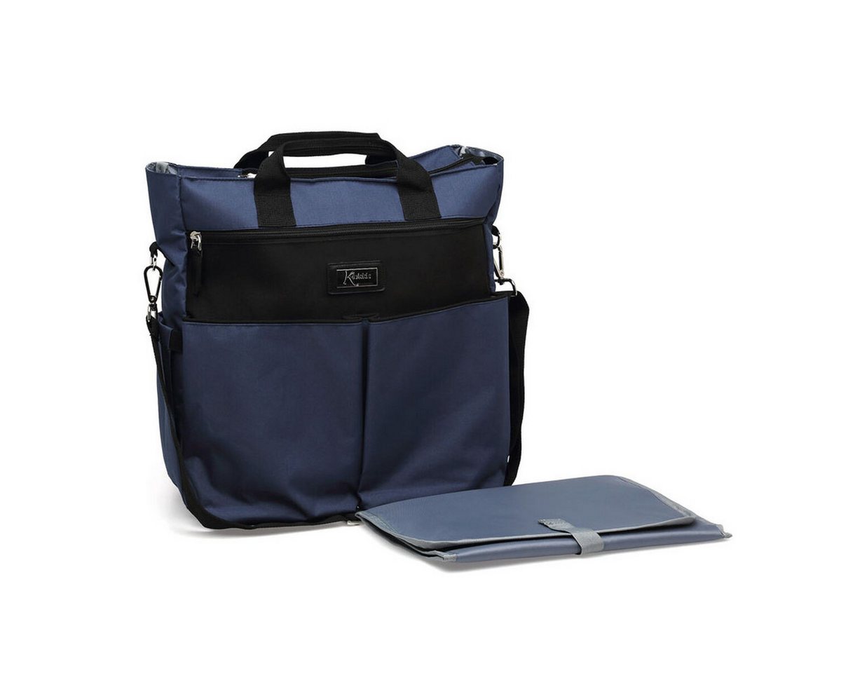 Bigbuy Wickeltasche Organizer-Tasche für Kinderwagen Marineblau 37 x 15 x 35 cm von Bigbuy