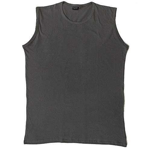 Bigdale - Bigsize Tanktop - Übergrößen bis 10XL / Dark Grey, 8XL von Bigdale