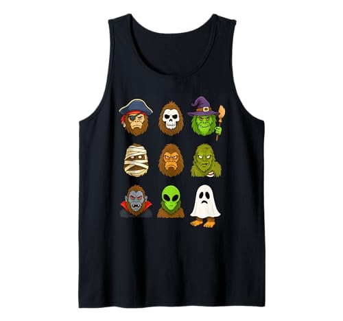 Halloween Bigfoot Skelett Zombie Mama Geist Hexe Vampir Tank Top Halloween Bigfoot Skelett Zombie Mama Geist Hexe Vampir Tank Top von Bigfoot Skeleton Zombie Mummy Ghost Halloween