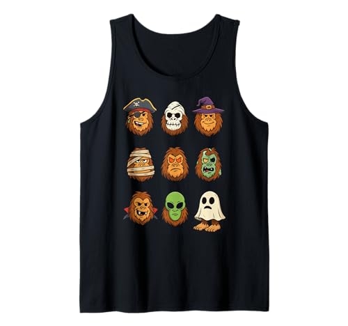 Halloween Bigfoot Skelett Zombie Mama Geist Hexe Vampir Tank Top Halloween Bigfoot Skelett Zombie Mama Geist Hexe Vampir Tank Top von Bigfoot Skeleton Zombie Mummy Ghost Halloween