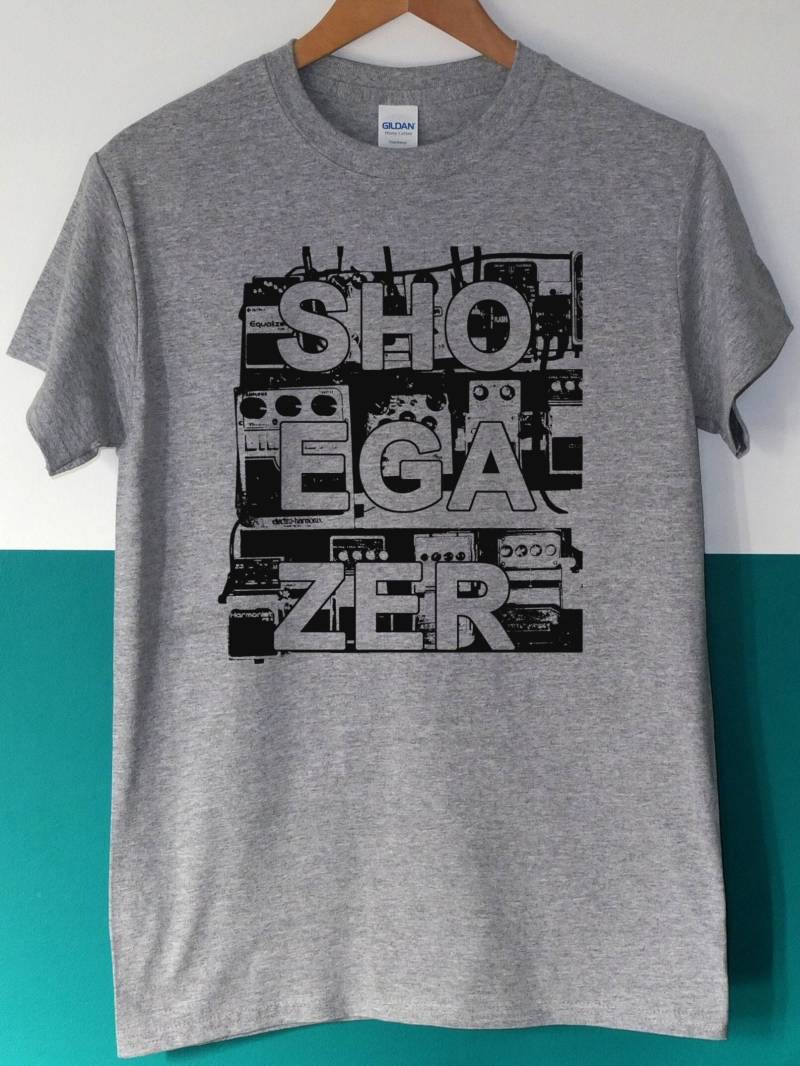 Shoegazer T-Shirt Gitarren-Pedal Im Siebdruckverfahren von BiggFrank