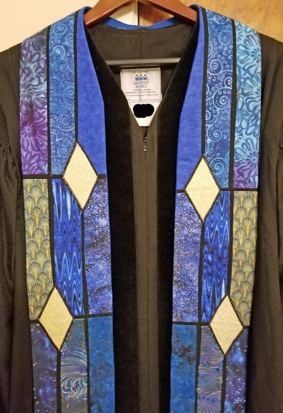 Advents-Glasmalerei-stola von Bigmamastoles