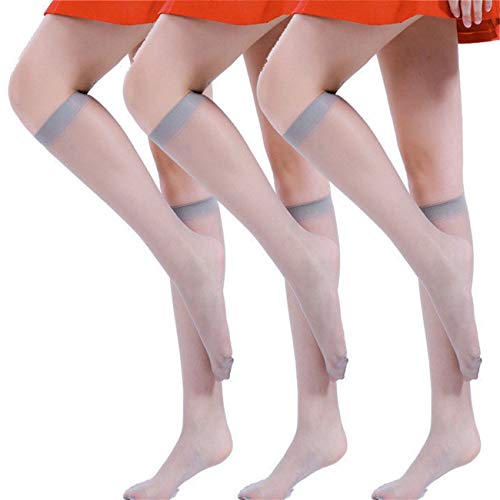 Bigsweety Damen Seidenschenkel Hohe Strümpfe Nylonsocken für Frauen Partyzubehör von Bigsweety