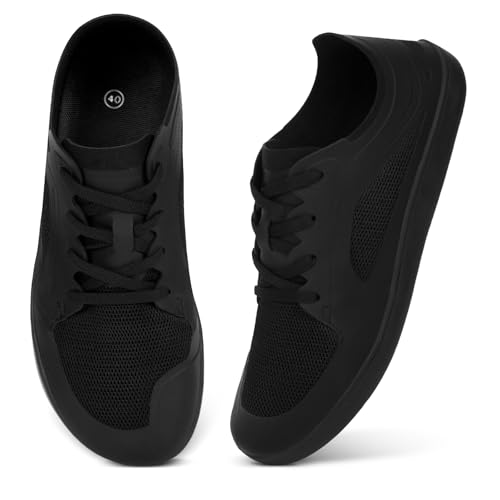 Bigzagger Barfußschuhe Breite Herren Sommer Barfuss Sneaker Herren mit Breite Zehenbox und Zero-Drop Solhe Leicht Atmungsaktiv Walkingschuhe Sportschuhe Turnschuhe von Bigzagger