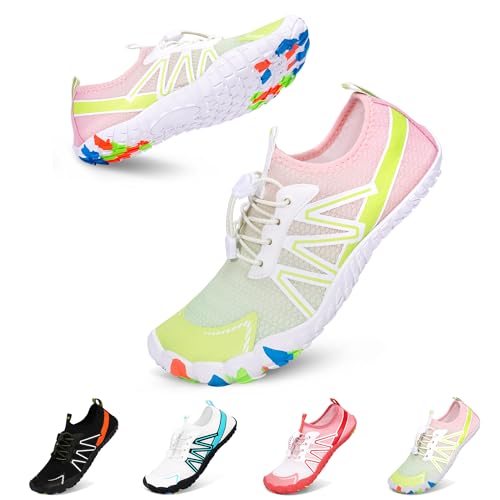 Bigzagger Barfußschuhe Herren Damen Sommer Barfuss Schuhe Schnell Trocknend Wasserschuhe mit Breite Zehenbox & Zero-Drop Sohle Badeschuhe Barfussschuhe Traillaufschuhe Fitnessschuhe Bigzagger Barfußschuhe Herren Damen Sommer Barfuss Schuhe Schnell Trocknend Wasserschuhe mit Breite Zehenbox & Zero-Drop Sohle Badeschuhe Barfussschuhe Traillaufschuhe Fitnessschuhe von Bigzagger