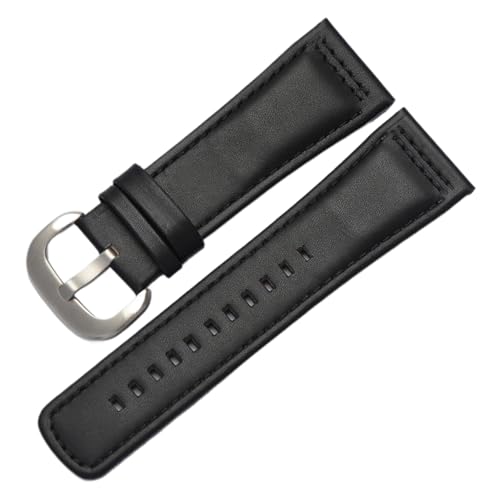 Bihahyj 28mm Lederuhrenarmband für Herren, Farbe 1, 28mm Bihahyj 28mm Lederuhrenarmband für Herren, Farbe 1, 28mm von Bihahyj