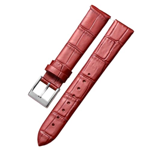 Bihahyj Ersatz-Uhrenarmbänder aus Leder für Männer und Frauen, 6mm-22mm, Farbe 2, 12mm von Bihahyj