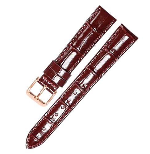 Bihahyj Ersatz-Uhrenarmbänder aus Leder für Männer und Frauen, 6mm-22mm, Farbe 3, 16mm von Bihahyj