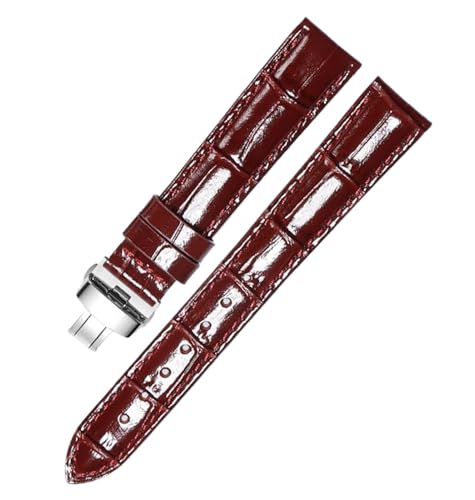 Bihahyj Ersatz-Uhrenarmbänder aus Leder für Männer und Frauen, 6mm-22mm, Farbe 4, 16mm von Bihahyj