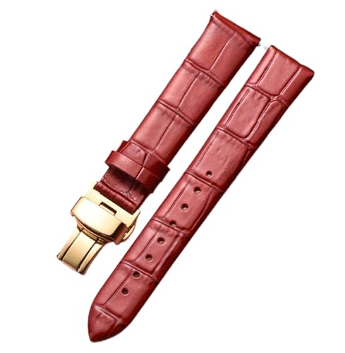 Bihahyj Ersatz-Uhrenarmbänder aus Leder für Männer und Frauen, 6mm-22mm, Farbe 4, 17mm von Bihahyj