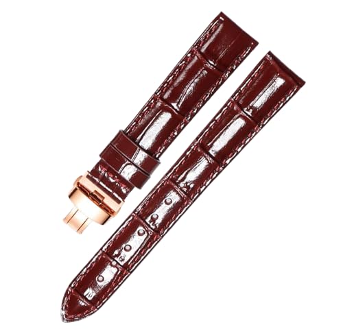 Bihahyj Ersatz-Uhrenarmbänder aus Leder für Männer und Frauen, 6mm-22mm, Farbe 6, 12mm von Bihahyj