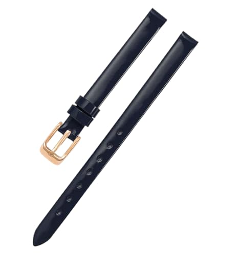 Bihahyj Glattes Uhrenarmband aus echtem Leder, 6-18mm, Farbe 9, 14mm von Bihahyj