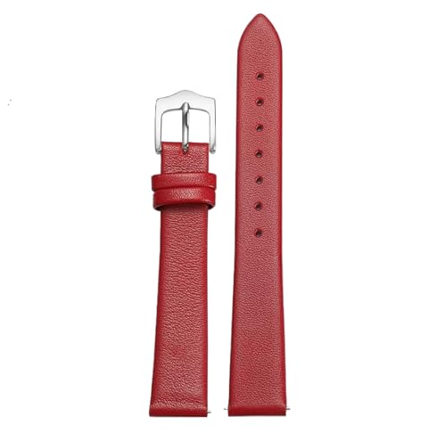 Bihahyj Leder-Uhrenarmbänder für Männer und Frauen, Uhrenarmband mit Edelstahlschnalle 6mm-18mm, Farbe 1, 18mm Bihahyj Leder-Uhrenarmbänder für Männer und Frauen, Uhrenarmband mit Edelstahlschnalle 6mm-18mm, Farbe 1, 18mm von Bihahyj