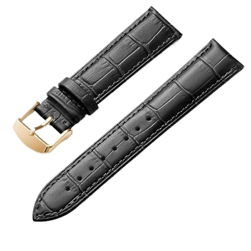 Bihahyj Lederarmband für Uhren, 10–24mm, Echtlederarmband mit Edelstahlverschluss, Farbe 5 Bihahyj Lederarmband für Uhren, 10–24mm, Echtlederarmband mit Edelstahlverschluss, Farbe 5 von Bihahyj