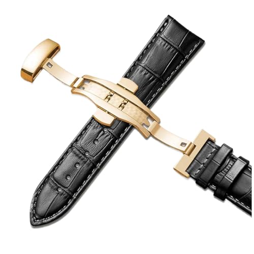 Bihahyj Lederarmband für Uhren, 10–24mm, Ersatzarmbänder für Herren, Farbe 3 Bihahyj Lederarmband für Uhren, 10–24mm, Ersatzarmbänder für Herren, Farbe 3 von Bihahyj