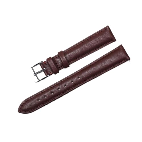 Bihahyj Lederarmband für Uhren, 12–22mm, Ersatzarmbänder für Herren, Farbe 3 Bihahyj Lederarmband für Uhren, 12–22mm, Ersatzarmbänder für Herren, Farbe 3 von Bihahyj