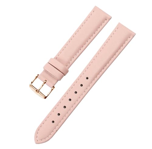 Bihahyj Uhrenarmband 12mm-20mm Buntes Uhrenarmband aus echtem Leder, Farbe 6, 20 mm von Bihahyj