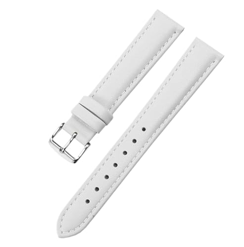 Bihahyj Uhrenarmband 12mm-20mm Buntes Uhrenarmband aus echtem Leder, Farbe 7, 13 mm von Bihahyj