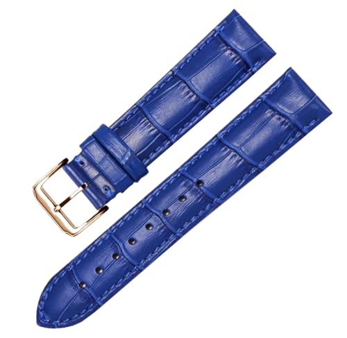 Bihahyj Uhrenarmband 12mm-22mm Echtlederarmband mit roter Butterflyschließe, Farbe 9, 14 mm Bihahyj Uhrenarmband 12mm-22mm Echtlederarmband mit roter Butterflyschließe, Farbe 9, 14 mm von Bihahyj