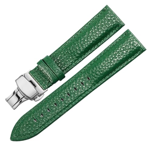 Bihahyj Uhrenarmband 12mm-24mm Echtleder Uhrenarmband in Grün, Farbe 16, 13 mm Bihahyj Uhrenarmband 12mm-24mm Echtleder Uhrenarmband in Grün, Farbe 16, 13 mm von Bihahyj