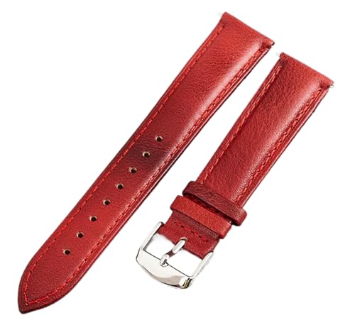 Bihahyj Uhrenarmband 16mm-24mm Echtleder Schnellverschluss-Armband, Farbe 7, 24 mm von Bihahyj