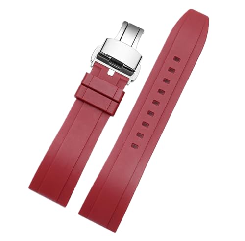 Bihahyj Uhrenarmband Gummiarmband mit Schnellverschluss 17mm bis 24mm, Farbe 27, 22 mm Bihahyj Uhrenarmband Gummiarmband mit Schnellverschluss 17mm bis 24mm, Farbe 27, 22 mm von Bihahyj