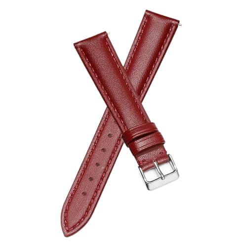 Bihahyj Uhrenarmband Leder für Herren 12mm-24mm, Farbe 8, 20mm von Bihahyj