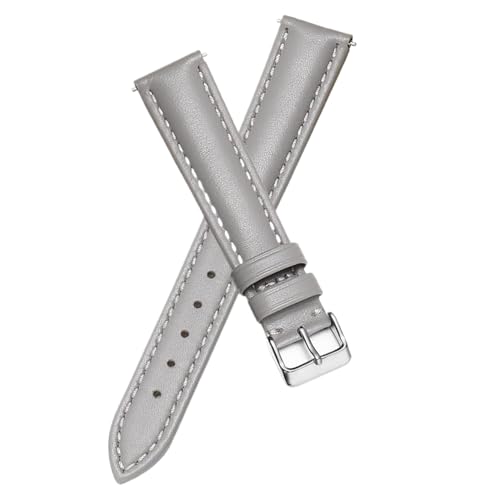 Bihahyj Uhrenarmband Leder für Herren 12mm-24mm, Farbe 9, 13mm von Bihahyj