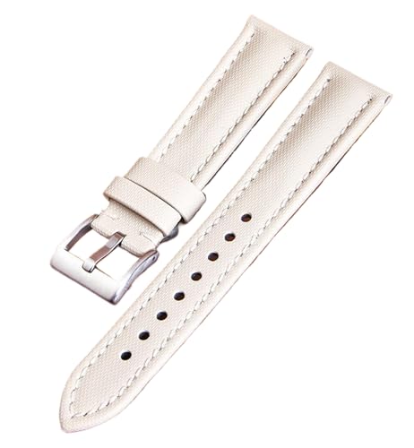 Bihahyj Uhrenarmband Vielseitige Nylon-Canvas-Armbänder 18mm-24mm, Farbe 1, 22 mm von Bihahyj