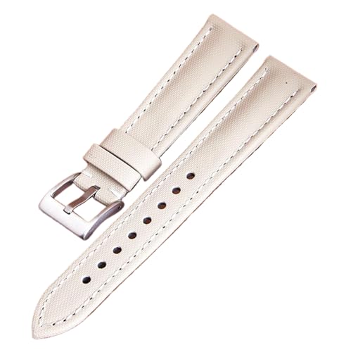 Bihahyj Uhrenarmband Vielseitige Nylon-Canvas-Armbänder 18mm-24mm, Farbe 2, 19 mm von Bihahyj