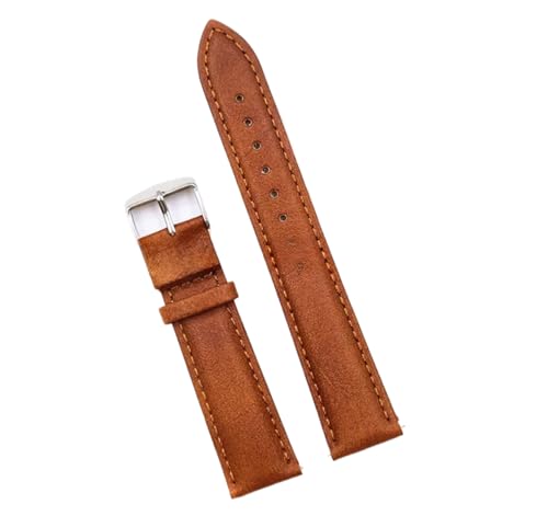 Bihahyj Uhrenarmband Vintage Leder Uhrenarmband mit Schnellverschlussstiften, Farbe 6, 22 mm Bihahyj Uhrenarmband Vintage Leder Uhrenarmband mit Schnellverschlussstiften, Farbe 6, 22 mm von Bihahyj