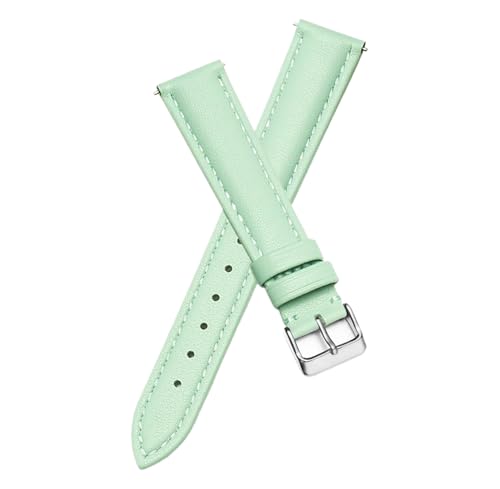 Bihahyj Uhrenarmband aus Leder, handgefertigt, für Herren und Damen, 12-24mm, Farbe 3, 17mm von Bihahyj