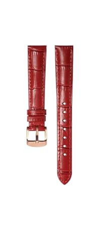 Bihahyj Uhrenarmband aus echtem Leder, 12–22mm, Ersatz-Uhrenarmbänder für Damen, Farbe 1 von Bihahyj