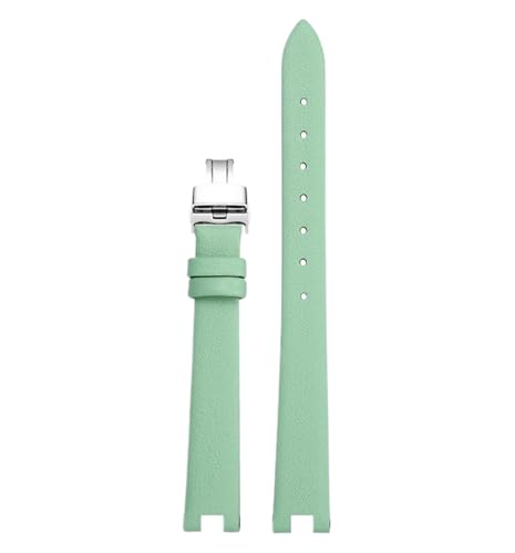 Bihahyj Uhrenarmband aus echtem Leder, 12mm, Farbe 1, 14mm von Bihahyj