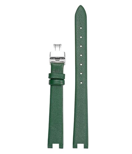 Bihahyj Uhrenarmband aus echtem Leder, 12mm, Farbe 16, 14mm von Bihahyj