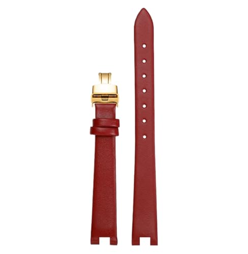 Bihahyj Uhrenarmband aus echtem Leder, 12mm, Farbe 20, 14mm von Bihahyj