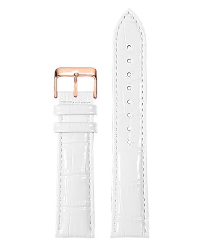 Bihahyj Uhrenarmband aus echtem Leder für Herren, 10-22mm, Farbe 3, 16mm von Bihahyj