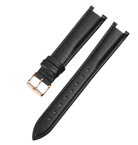Bihahyj Uhrenarmband aus echtem Leder mit konkaver Schnittstelle, Farbe 7, 16x4 mm Bihahyj Uhrenarmband aus echtem Leder mit konkaver Schnittstelle, Farbe 7, 16x4 mm von Bihahyj