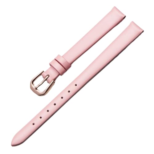 Bihahyj Universelle kleine Leder-Uhrenarmbänder mit Dornschließe, 7 mm, Leder, Kein Edelstein von Bihahyj