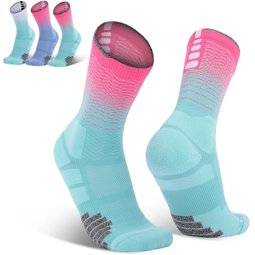 Biigdan Wandersocken Damen 39-42,Funktions Kompression Laufsocken,Atmungsaktiv Trekkingsocken,Hochleistung Gepolsterte Hiking Socks,Geeignet für Outdoor,Fitness,Radfahren,Sport(3Paar) Biigdan Wandersocken Damen 39-42,Funktions Kompression Laufsocken,Atmungsaktiv Trekkingsocken,Hochleistung Gepolsterte Hiking Socks,Geeignet für Outdoor,Fitness,Radfahren,Sport(3Paar) von Biigdan