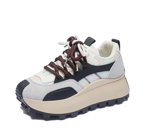 Biilyli Damen Bequeme Plateau Sneaker Niedliche Leicht Turnschuhe Campus Atmungsaktive Schuhe rutschfeste Schwarz 38 Biilyli Damen Bequeme Plateau Sneaker Niedliche Leicht Turnschuhe Campus Atmungsaktive Schuhe rutschfeste Schwarz 38 von Biilyli
