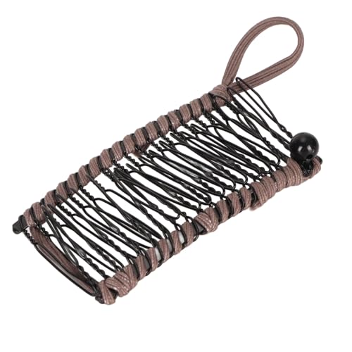 2 Stück Bananen-Haarspangen, Modischer, Dehnbarer Haargriff mit Gezahnten Kämmen, Vintage-Haar-Styling-Kamm-Werkzeug für Junge Mädchen für Mehrere Anlässe (GREY) von Biitfuu