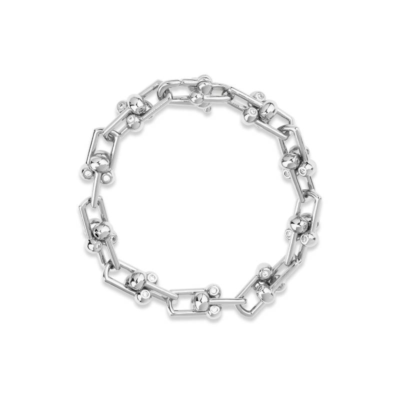 Chunky Chain Bracelet Silver von BijouBlissJewellery